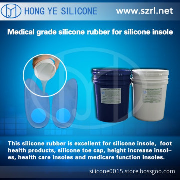 Medical Grade liquid silicone rubber for shoe insoles